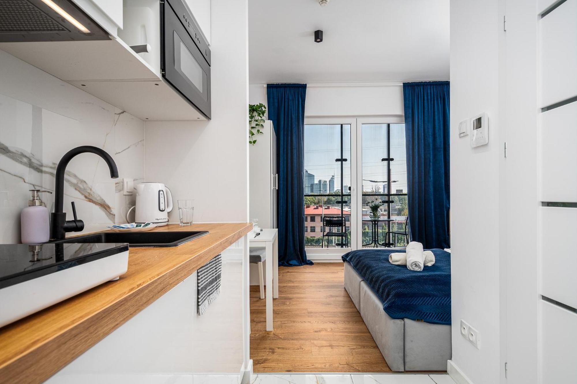 Kasprzaka 29 Wola Tower C By Perfect Apart Varşova Dış mekan fotoğraf