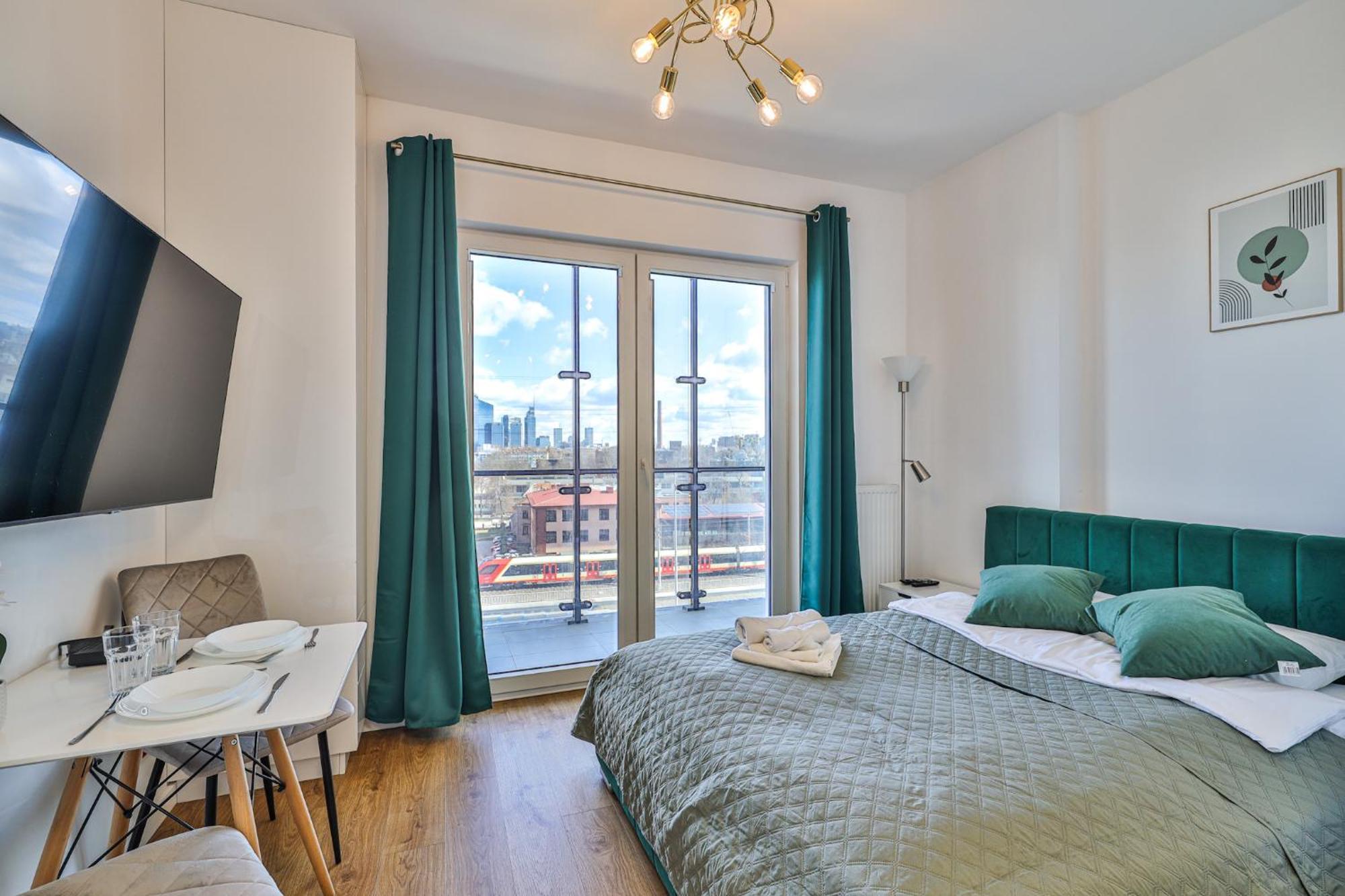 Kasprzaka 29 Wola Tower C By Perfect Apart Varşova Dış mekan fotoğraf